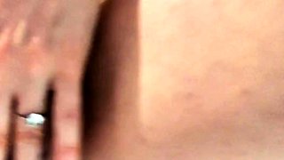 Pregnant GF Masturbates on Webcam