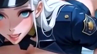 Police Officer Sex, Ai Animation