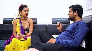 Desi Wife Tricks Husband With Room Excuse For Wild Fuck, Deep Throat & Cum In Mouth