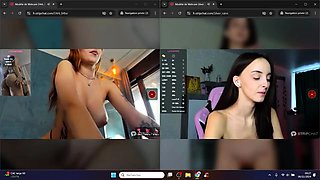 Close up teen foot worship