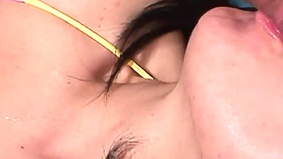 Boobie-fucking & Sloppy Facial Swallow Finish