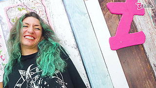 Tattoo apprentice and her customer get ANAL fucked during TATTOO session
