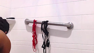 Barbiie Getting in the Shower
