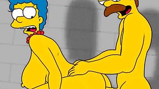 Marge Simpson mature sexwife