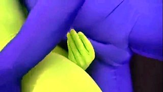 Gabrielle has nylon fetish while toying