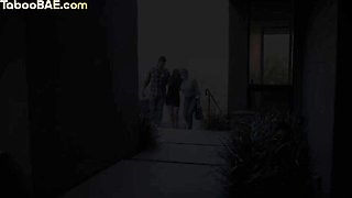 Stepmom seduces stepdaughter in 3some with stepfather