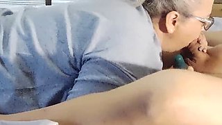 BBW MILF Ramblin Rows Gives Funny Blowjob in Homemade 4K