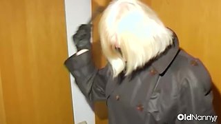 Arousing Grannies Waking off With Toys and Each Other