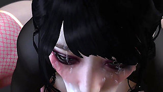 POV Deepthroat From a Pet Girl - Teen Blowjob