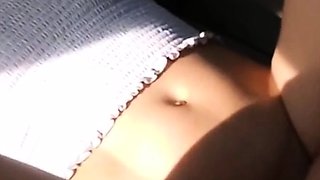 Car Creampie Session with Two Sexy Hookers