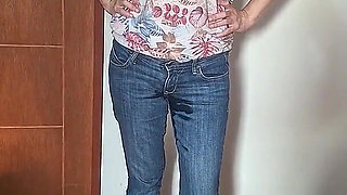 This Bitch Pees in Her Jeans