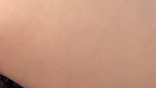 You Can See the Shape of Her Pussy Clearly! Slippery Pussy Juice See-through Masturbation Through Thin Panties 8